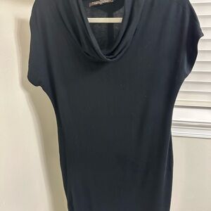Tricky Threads Black Dress, L, made in USA